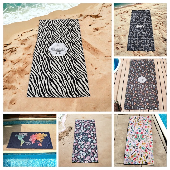 20% OFF - TOALLAS PLAYERAS X 12 UNIDADES SURTIDAS